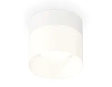 Светильник накладной XS8101016 Ambrella light белый 1 лампа, основание белое в стиле хай-тек круглый