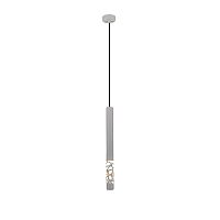 Светильник подвесной LED Fizorio SL1577.503.01 ST-Luce белый 1 лампа, основание белое в стиле современный трубочки