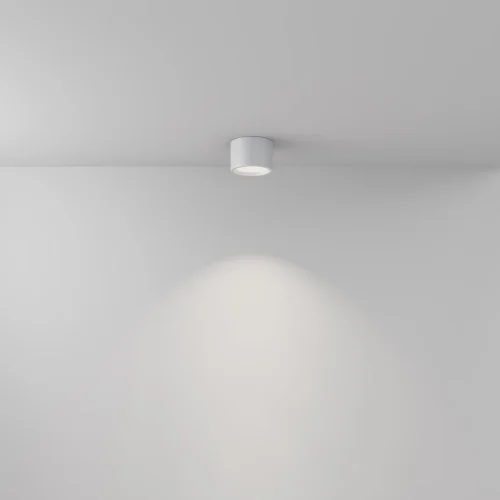 Светильник накладной LED Hydra C090CL-10W4K-W Maytoni белый 1 , основание белое в стиле хай-тек современный  фото 4