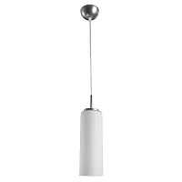 Светильник подвесной CUCINA A6710SP-1WH Arte Lamp белый 1 лампа, основание серое белое в стиле современный трубочки
