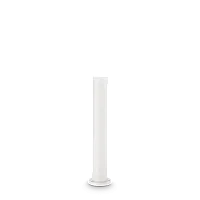 Парковый светильник CLIO MPT1 BIANCO Ideal Lux уличный IP44 белый 1 лампа, плафон белый в стиле современный E27