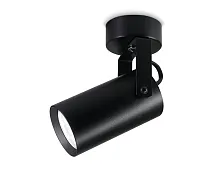 Спот с 1 лампой TA1303 Ambrella light чёрный GU10 в стиле хай-тек минимализм 