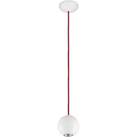 Светильник подвесной Bubble White-Red 6024-NW Nowodvorski белый 1 лампа, основание белое в стиле хай-тек 