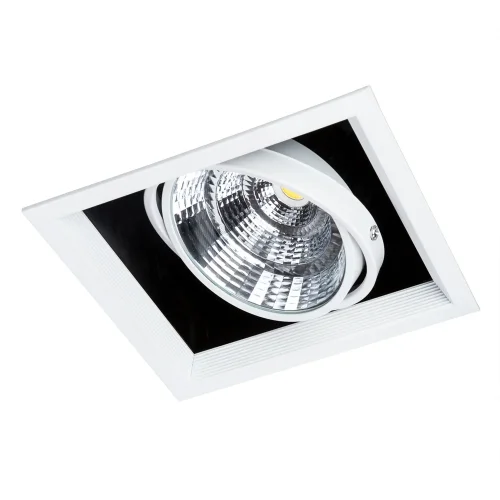 Светильник карданный LED Merga A8450PL-1WH Arte Lamp белый 1 лампа, основание белое в стиле современный  фото 4