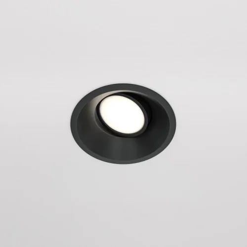 Светильник точечный Dot DL028-2-01B Maytoni чёрный 1 лампа, основание чёрное в стиле современный  фото 5