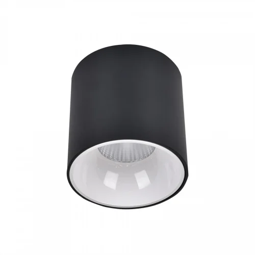 Светильник накладной LED Старк CL7440110 Citilux чёрный 1 лампа, основание чёрное в стиле хай-тек современный круглый