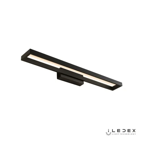 Бра LED Edge X050320 BK iLedex чёрный на 1 лампа, основание чёрное в стиле современный хай-тек  фото 2