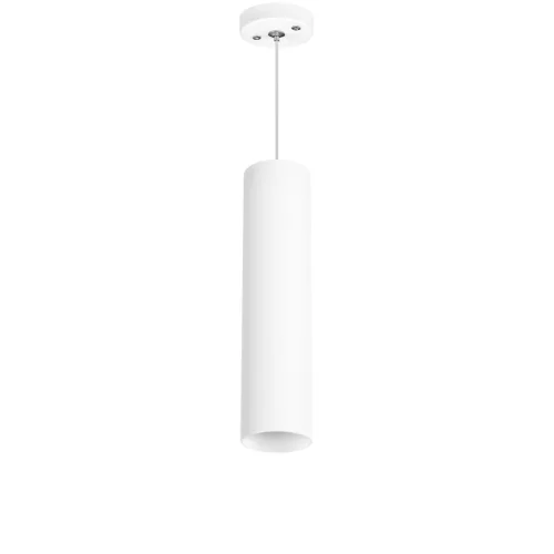 Светильник подвесной Rullo RP496 Lightstar белый 1 лампа, основание белое в стиле хай-тек современный трубочки