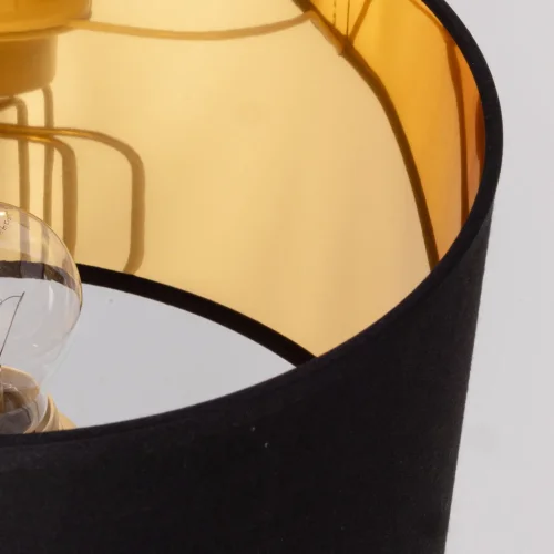 Настольная лампа Шаратон 628030601 MW-Light чёрная 1 лампа, основание латунь металл в стиле классический  фото 5
