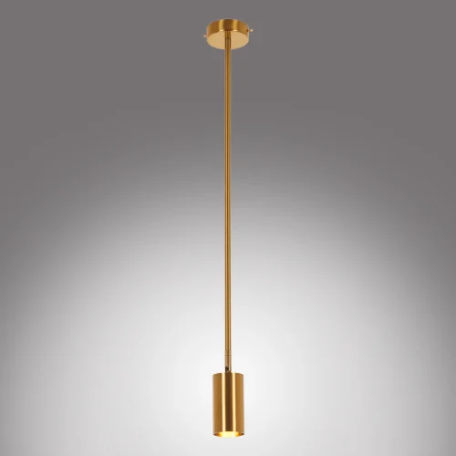 Светильник подвесной Dereck MR1020-1P MyFar латунь 1 лампа, основание латунь в стиле современный хай-тек лофт  фото 5