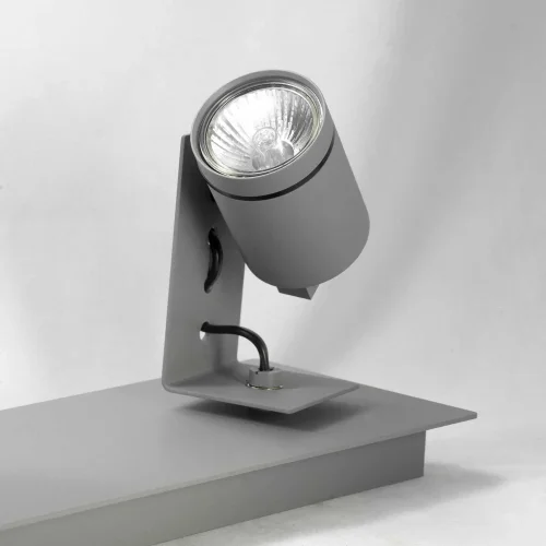 Спот с 3 лампами Dillingham GRLSP-8023 Lussole серый GU10 в стиле хай-тек  фото 2