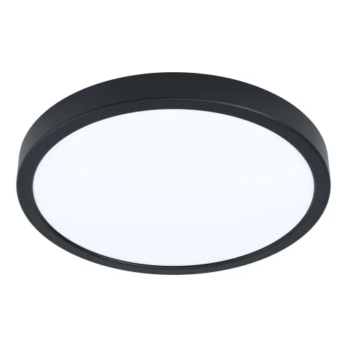 Светильник накладной LED Fueva 5 99235 Eglo белый чёрный 1 лампа, основание чёрное в стиле современный круглый