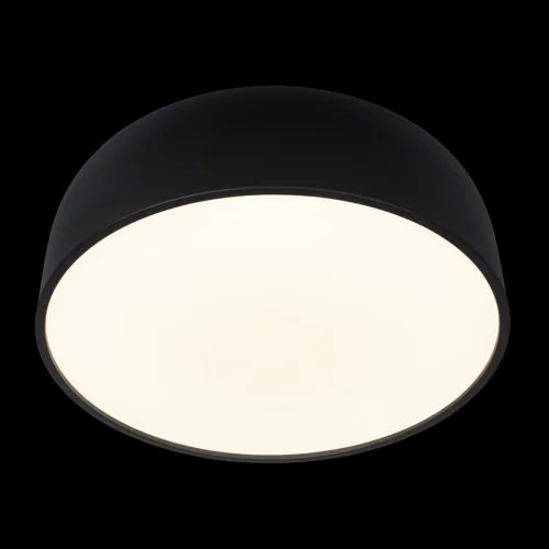Светильник потолочный LED Axel 10201/480 Black LOFT IT белый чёрный 1 лампа, основание чёрное в стиле современный  фото 4