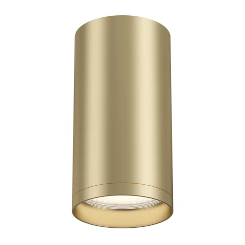 Светильник накладной Focus S C052CL-01MG Maytoni матовый золото 1 лампа, основание матовое золото в стиле современный хай-тек круглый