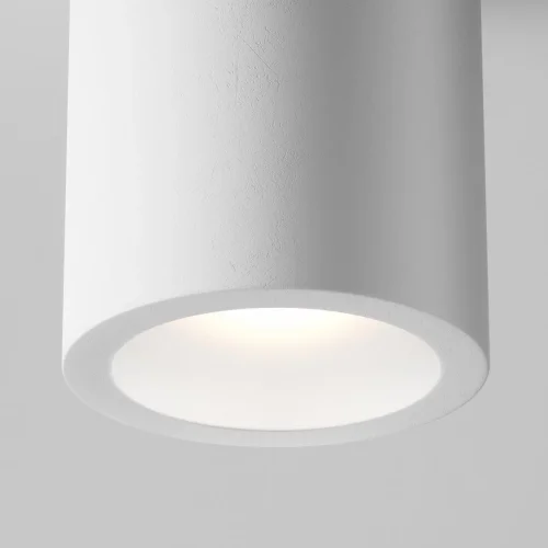 Светильник накладной Conik gyps C001CW-01W Maytoni белый 1 лампа, основание белое в стиле современный круглый фото 2