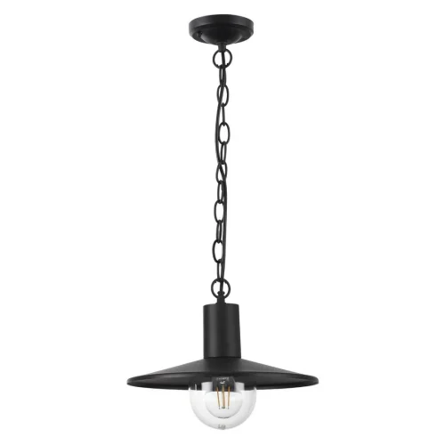 Подвесной светильник Furcadia 4833/1 Odeon Light уличный IP44 чёрный 1 лампа, плафон чёрный в стиле современный E27 фото 2