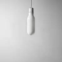Светильник подвесной One V1701-1P Moderli белый 1 лампа, основание серое в стиле современный 