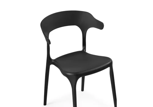 Пластиковый стул Vite black 15597 Woodville, /, ножки/пластик/чёрный, размеры - ****490*480 фото 5
