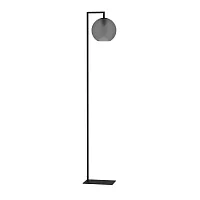 Торшер Arangona 390254 Eglo  серый 1 лампа, основание чёрное в стиле современный лофт
