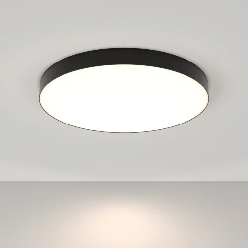 Светильник потолочный LED Zon C032CL-90W4K-RD-B Maytoni белый 1 лампа, основание чёрное в стиле современный  фото 4