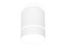 Светильник накладной LED TN256 Ambrella light белый 1 лампа, основание белое в стиле современный круглый