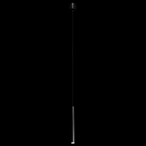 Светильник подвесной LED Metropolis 10334/600 Black LOFT IT чёрный 1 лампа, основание чёрное в стиле современный хай-тек трубочки фото 2