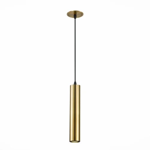 Светильник подвесной встраиваемый St151 ST151.308.01 ST-Luce золотой 1 лампа, основание золотое в стиле современный хай-тек трубочки фото 3
