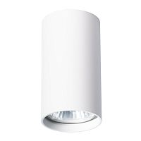 Светильник накладной Unix A1516PL-1WH Arte Lamp белый 1 лампа, основание белое в стиле современный круглый