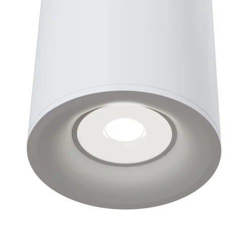 Светильник накладной Alfa C012CL-01W Maytoni белый 1 лампа, основание белое в стиле современный круглый фото 4