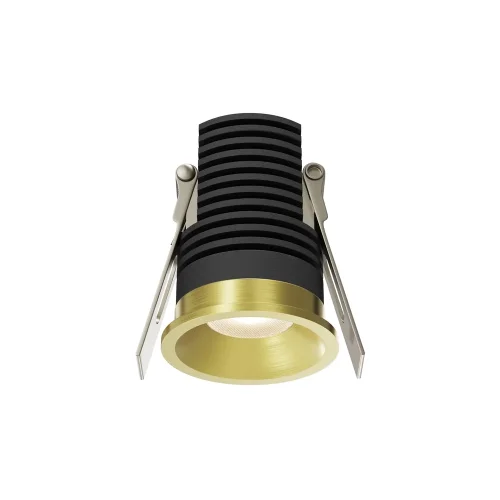 Светильник точечный LED Mini DL059-7W4K-BS Maytoni латунь 1 лампа, основание латунь в стиле современный хай-тек круглый фото 6