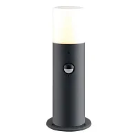 Парковый светильник 10179/T Escada уличный IP44 серый 1 лампа, плафон белый в стиле современный E27