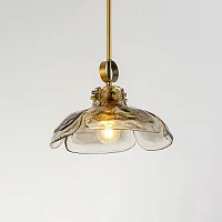 Светильник подвесной FLEUR C Серый 179615-26 ImperiumLoft серый 1 лампа, основание золотое в стиле современный лофт 