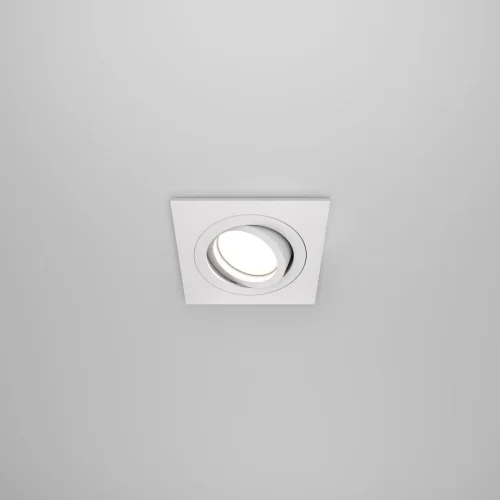Светильник точечный Atom DL024-2-01W Maytoni белый 1 лампа, основание белое в стиле современный  фото 5
