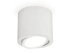 Светильник накладной XS7401001 Ambrella light белый 1 лампа, основание белое в стиле модерн хай-тек круглый