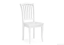 Деревянный стул Вранг белый 554134 Woodville, /, ножки/массив березы дерево/белый, размеры - ****410*450