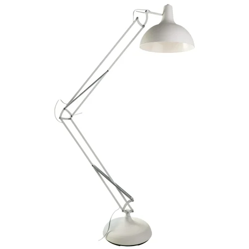 Торшер напольный  GOLIATH A2487PN-1WH Arte Lamp гибкий белый 1 лампа, основание белое в стиле современный
