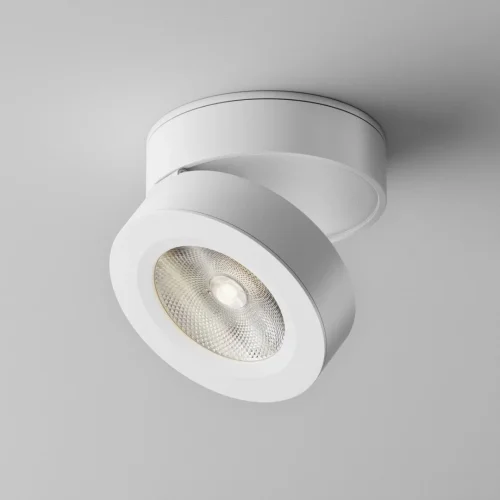 Светильник накладной LED Alivar C022CL-L7W4K Maytoni белый 1 лампа, основание белое в стиле современный круглый фото 4