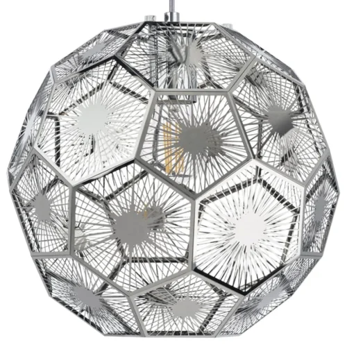 Светильник подвесной Fermo 724214 Lightstar хром 1 лампа, основание хром в стиле современный арт-деко  фото 4