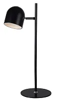 Настольная лампа LED SKANSKA 03603/05/30 Lucide чёрная 1 лампа, основание чёрное металл в стиле современный 