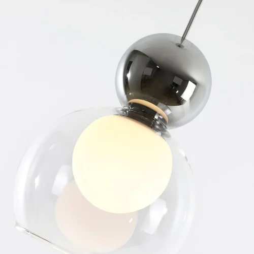 Светильник подвесной Alliance 2732-1P Favourite прозрачный 1 лампа, основание хром в стиле современный  фото 4