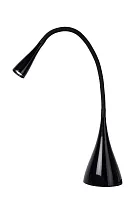 Настольная лампа LED ZOZY 18650/03/30 Lucide чёрная 1 лампа, основание чёрное полимер металл в стиле современный 