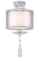 Светильник потолочный Rufina E 1.3.P1 W Arti Lampadari белый 1 лампа, основание белое в стиле классика 