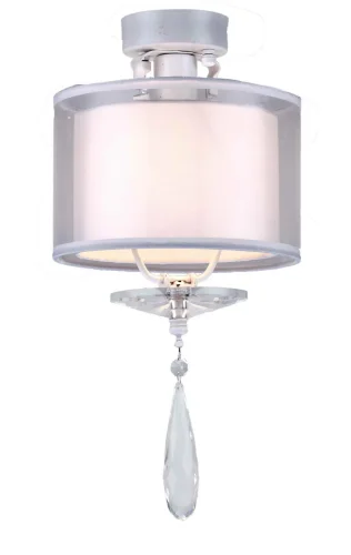 Светильник потолочный Rufina E 1.3.P1 W Arti Lampadari белый 1 лампа, основание белое в стиле классический 