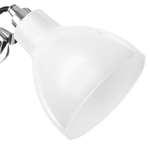 Настольная лампа Loft 865914 Lightstar белая 1 лампа, основание хром металл в стиле хай-тек  фото 2