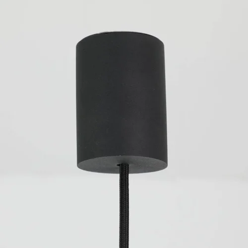 Светильник подвесной Kinescope 2452-1P Favourite чёрный 1 лампа, основание чёрное в стиле современный трубочки фото 4