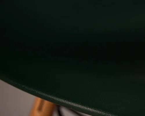 Стул барный 638GPP-LMZL DSW BAR, цвет сиденья тёмно-зеленый (G-13), цвет основания светлый бук Dobrin, зелёный/, ножки/металл/светлый бук, размеры - ****560*560 фото 9