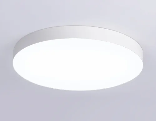 Светильник потолочный LED Air Alum FV5536 Ambrella light белый 1 лампа, основание белое в стиле современный хай-тек  фото 3