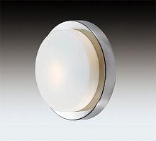 Светильник Для ванной HOLGER 2746/1C Odeon Light белый 1 лампа, основание хром в стиле 10079 современный 