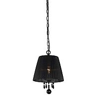Светильник подвесной PALERMO L19901.09 L'ARTE LUCE чёрный 1 лампа, основание чёрное в стиле классический 