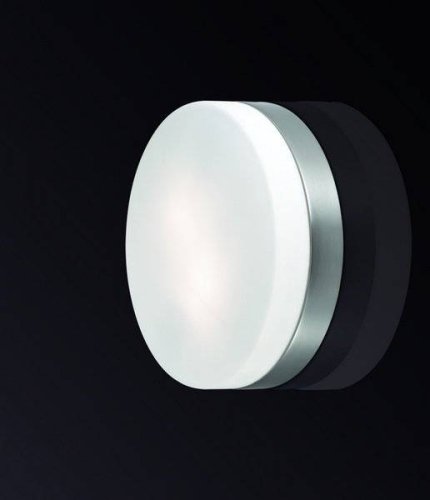 Светильник Для ванной PRESTO 2405/1C Odeon Light белый 1 лампа, основание никель в стиле 10079 минимализм 